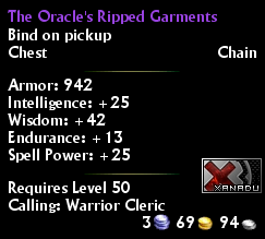 The Oracle's Ripped Garments