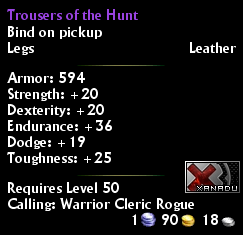 Trousers of the Hunt