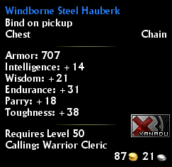Windborne Steel Hauberk
