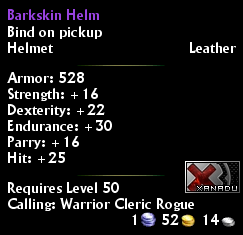 Barkskin Helm