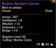 Basilisk Handler's Gloves