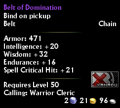 Belt of Domination