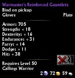 Warmaster's Reinforced Gauntlets
