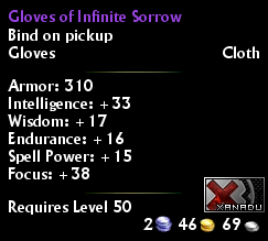 Gloves of Infinite Sorrow