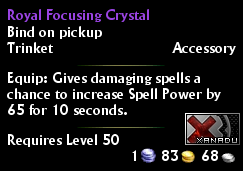 Royal Focusing Crystal