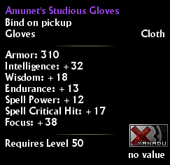 Amunet's Studious Gloves