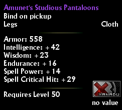 Amunet's Studious Pantaloons