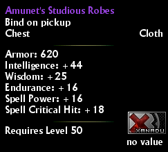 Amunet's Studious Robes