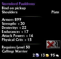 Stormlord Pauldrons