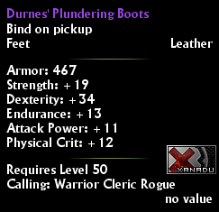 Durnes' Plundering Boots