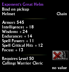 Exponent's Great Helm