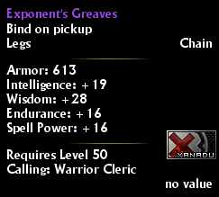 Exponent's Greaves