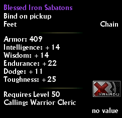 Blessed Iron Sabatons