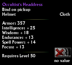 Occultist's Headdress