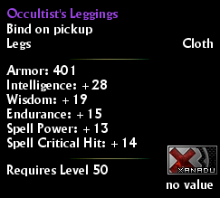 Occultist's Leggings