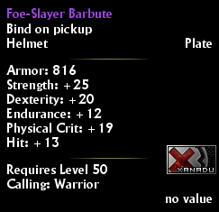 Foe-Slayer Barbute