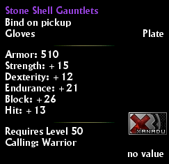 Stone Shell Gauntlets