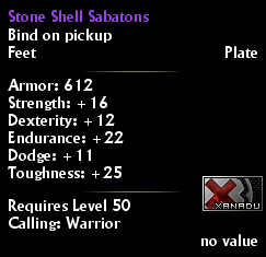 Stone Shell Sabatons