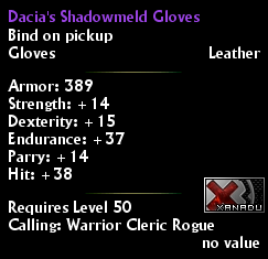 Dacia's Shadowmeld Gloves