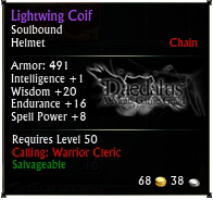 Lightwing Coif