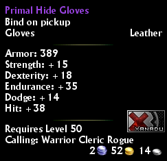 Primal Hide Gloves